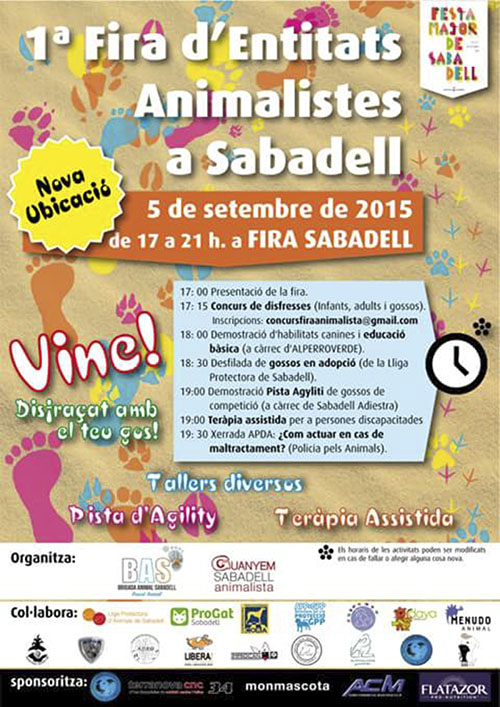Fira d Entitats Animalistes Fira d Entitats Animalistes
