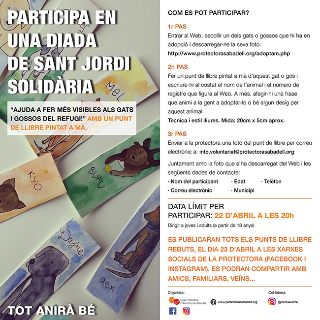 St. Jordi solidario 2020 St. Jordi solidario 2020