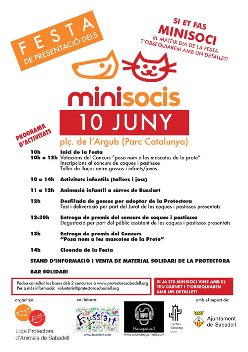 Cartel Festa Minisocis Cartel Festa Minisocis