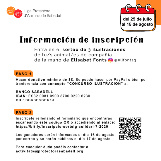 Sorteo es inscripción Sorteo es inscripción