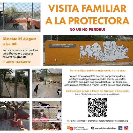 visita familiar letrero visita familiar letrero